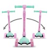 Самокат триколісний складний Kidwell Jax mint-pink