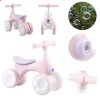 Беговел с мыльными пузырями Momi Tobis pink