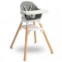 Стільчик для годування Caretero Bravo Grey