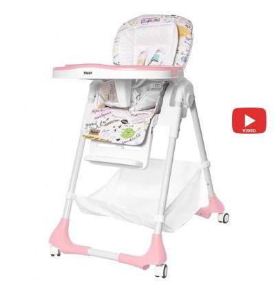 Стульчик для кормления Baby Tilly Bistro T-641/2 розовый
