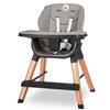 Стульчик для кормления Lionelo Mona Black Onyx