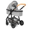 Дитяча коляска 2 в 1 Lionelo Amber 2 Grey Stone
