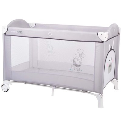 Манеж ліжечко FreeON Balloon zebra Grey