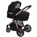 Прогулочная коляска 2 в 1 MoMi Limuru black