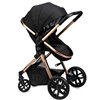 Прогулочная коляска 2 в 1 MoMi Limuru black