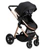 Прогулочная коляска 2 в 1 MoMi Limuru black