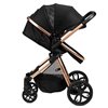 Прогулочная коляска 2 в 1 MoMi Limuru black