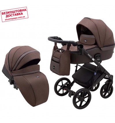 Дитяча коляска 2 в 1 Bair Marcel Light BML-02 шоколад
