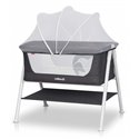 Кроватка приставная Colibro Lindo Onyx черная