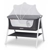 Кроватка приставная Colibro Lindo Onyx черное