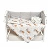 Постільний комплект Twins Fluffy Puffy Umbrella grey сірий 7 ел.