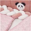 Постельный комплект Twins Panda pink 7 эл.