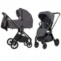 Детская коляска 2 в 1 Carrello Ultra/W CRL-6525 темно-серая