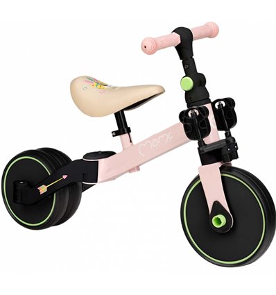 Велосипед трехколесный Momi Loris 4 в 1 pink