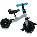 Велосипед трехколесный Momi Loris 4 в 1 grey-turquoise