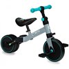 Велосипед трехколесный Momi Loris 4 в 1 grey-turquoise