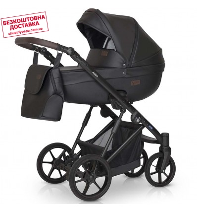 Детская коляска 3 в 1 Verdi Aston 9023-VA-06 black
