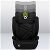 Автокресло детское Lionelo Hugo I-Size Black Grey 15-36 кг