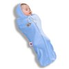 Пеленка-кокон из фланели на молнии Ontario Deep Sleep Flanel 1 голубая, от 0 до 3 месяцев