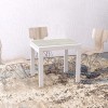 Стол трансформер Art In Head Kors Ателье светлый, Белые ноги