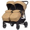 Прогулянкова коляска для двійні EasyGo Doblo 2024 Camel