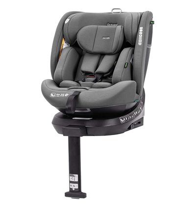 Автокрісло дитяче Carrello Octopus CRL-16002 Seashell Grey i-Size Isofix, 40-150 см