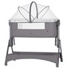 Кроватка приставная 2 in1 Carrello Aria CRL-15501серая