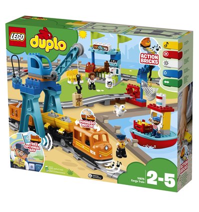 Конструктор LEGO DUPLO Trains Грузовой поезд 105 деталей (10875)