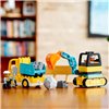 Конструктор LEGO DUPLO Вантажівка та гусеничний екскаватор 20 деталей (10931)