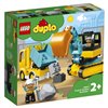 Конструктор LEGO DUPLO Вантажівка та гусеничний екскаватор 20 деталей (10931)