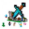 Конструктор LEGO Minecraft Форпост із мечем 427 деталей (21244)