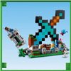 Конструктор LEGO Minecraft Форпост із мечем 427 деталей (21244)