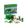 Конструктор LEGO Minecraft Пляжний будинок у формі черепахи 234 деталі (21254)