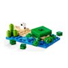 Конструктор LEGO Minecraft Пляжний будинок у формі черепахи 234 деталі (21254)