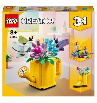 Конструктор LEGO Creator Квіти в лійці 420 деталей (31149)