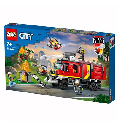 Конструктор LEGO City Fire Department Пожежна машина 502 деталі (60374)