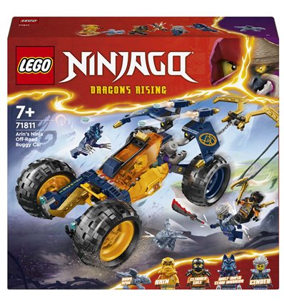 Конструктор LEGO NINJAGO Багі для бездоріжжя ніндзя Арін 267 деталей (71811)