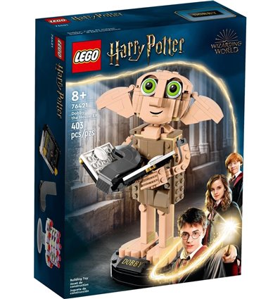 Конструктор LEGO Harry Potter Ельф-домовик Доббі 403 деталі (76421)
