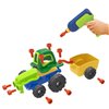 Набор для сборки Edu-Toys Трактор с инструментами 29 деталей (JS030)
