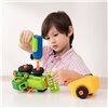 Набор для сборки Edu-Toys Трактор с инструментами 29 деталей (JS030)