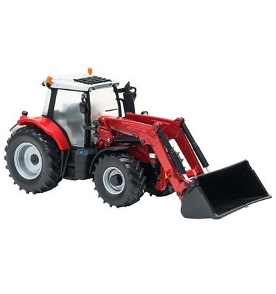 Модель Britains Трактор Massey Ferguson з фронтальним навантажувачем 1:32 (43082)
