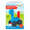 Конструктор PolyM Машинки и зверята 6 деталей (760001)