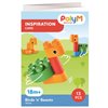Конструктор PolyM Птицы и зверята 13 деталей (760002)