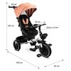 Велосипед трехколесный Toyz (Caretero) Dash Grey
