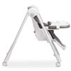 Стульчик для кормления Caretero Megalo Dark Grey