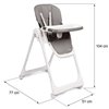 Стульчик для кормления Caretero Megalo Dark Grey