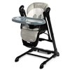 Стільчик для годування - гойдалка 2 в 1 Caretero Indigo Black Grey