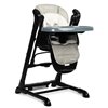 Стульчик для кормления - качели 2 в 1 Caretero Indigo Black Grey