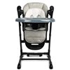 Стульчик для кормления - качели 2 в 1 Caretero Indigo Black Grey