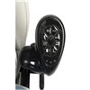 Стільчик для годування - гойдалка 2 в 1 Caretero Indigo Black Grey